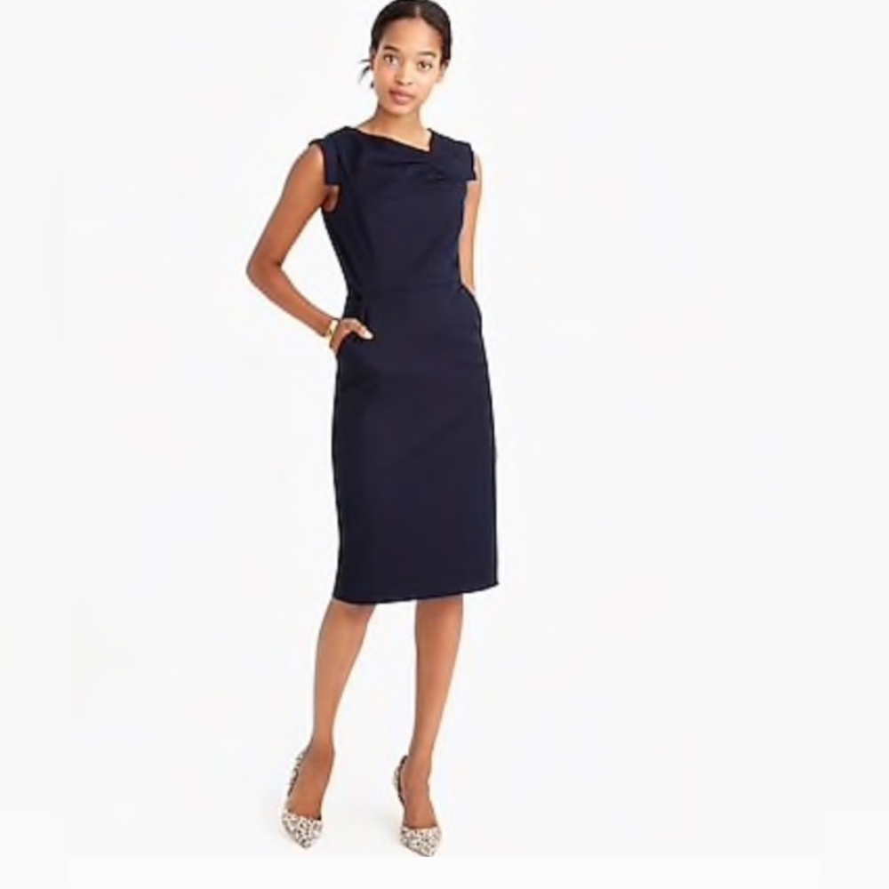 J. Crew Petite Promotion Dress Black